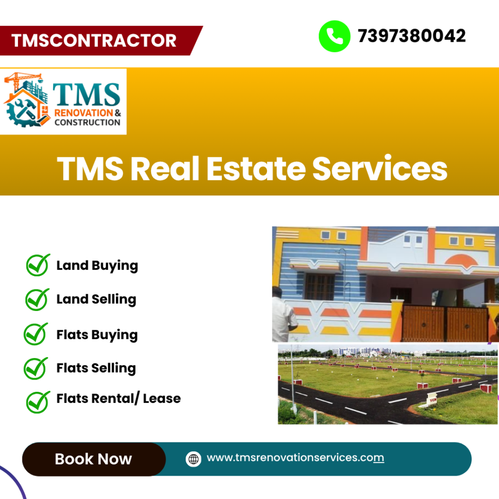 Best Real Estate Agents in Chennai – TMS Real Estate Services