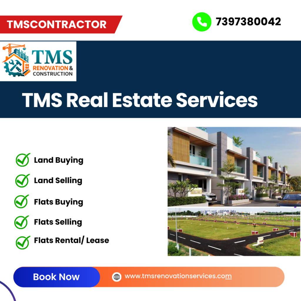 Best Real Estate Agents in Chennai – TMS Real Estate Services