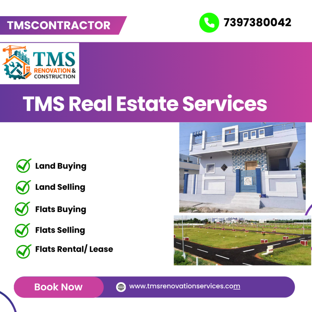 Best Real Estate Agents in Chennai – TMS Real Estate Services