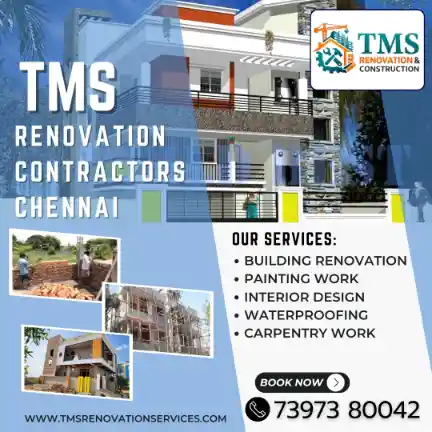 Best Renovation Contractors in Arcot Road Vadapalani, Chennai – TMS Construction & Renovation Services