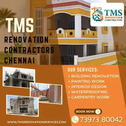 Best Renovation Contractors in Arcot Road Vadapalani, Chennai – TMS Construction & Renovation Services