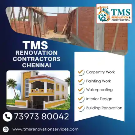 Best Renovation Contractors in Arcot Road Vadapalani, Chennai – TMS Construction & Renovation Services