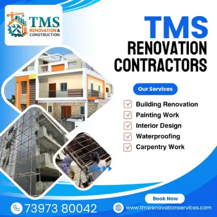 Best Renovation Contractors in Arumbakkam, Chennai – TMS Construction & Renovation Services