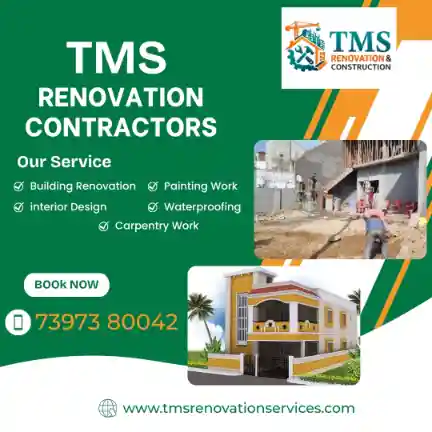 Best Renovation Contractors in Ashok Nagar, Chennai – TMS Construction & Renovation Services