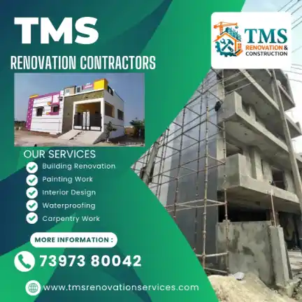 Best Renovation Contractors in Basin Bridge, Chennai – TMS Construction & Renovation Services