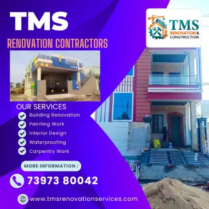 Best Renovation Contractors in Basin Bridge, Chennai – TMS Construction & Renovation Services