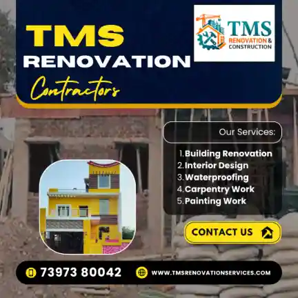 Best Renovation Contractors in Besant Nagar, Chennai – TMS Construction & Renovation Services