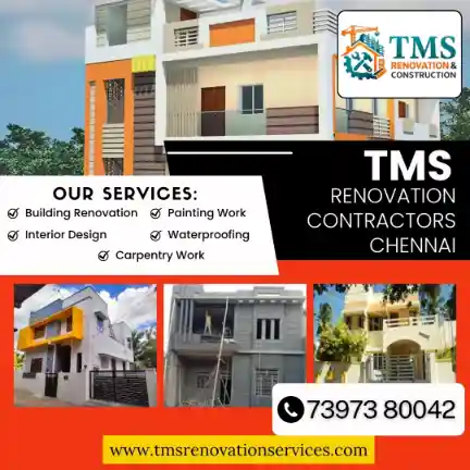 Best Renovation Contractors in Bharathipuram, Chennai – TMS Construction & Renovation Services