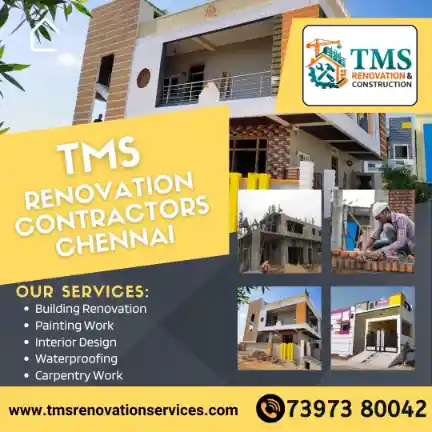 Best Renovation Contractors in Bharathipuram, Chennai – TMS Construction & Renovation Services