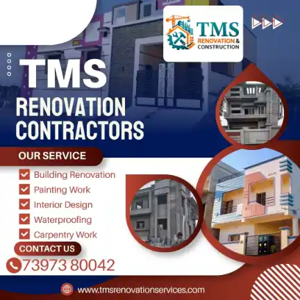 Best Renovation Contractors in Choolaimedu, Chennai – TMS Construction & Renovation Services