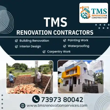 Best Renovation Contractors in Choolaimedu, Chennai – TMS Construction & Renovation Services