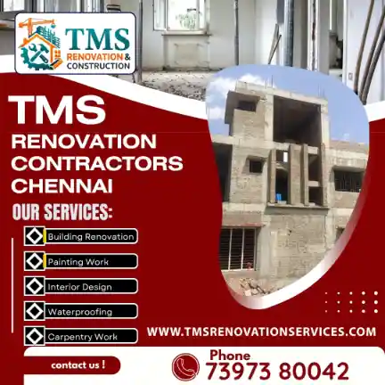Best Renovation Contractors in Chrompet Railway Station Chrompet, Chennai – TMS Construction & Renovation Services