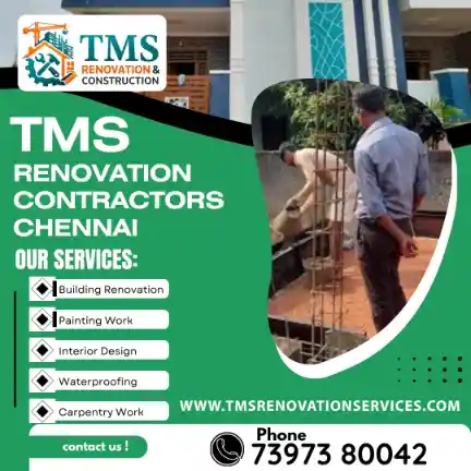 Best Renovation Contractors in Chrompet Railway Station Chrompet, Chennai – TMS Construction & Renovation Services