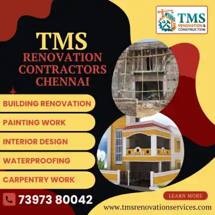 Best Renovation Contractors in Dr Ambedkar Nagar Tiruvottiyur, Chennai – TMS Construction & Renovation Services