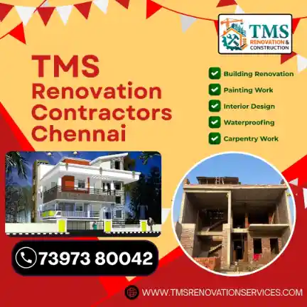Best Renovation Contractors in Dr Ambedkar Nagar Tiruvottiyur, Chennai – TMS Construction & Renovation Services