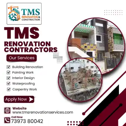 Best Renovation Contractors in Drivers Colony T Nagar, Chennai – TMS Construction & Renovation Services