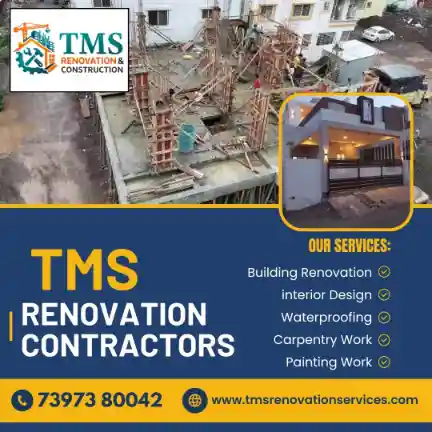 Best Renovation Contractors in Egmore, Chennai – TMS Construction & Renovation Services