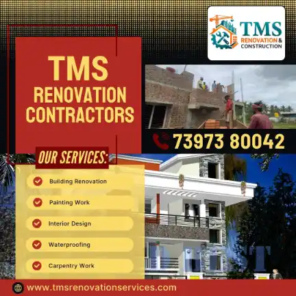 Best Renovation Contractors in Ekkaduthangal, Chennai – TMS Construction & Renovation Services