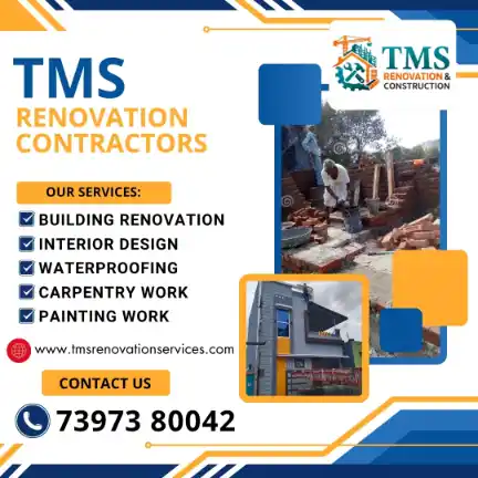 Best Renovation Contractors in Eldams Road Teynampet, Chennai – TMS Construction & Renovation Services