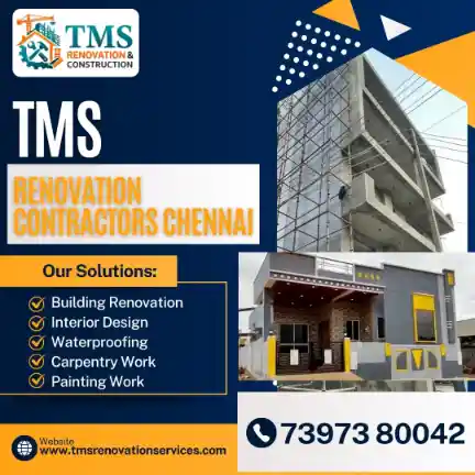 Best Renovation Contractors in Elephant Gate, Chennai – TMS Construction & Renovation Services