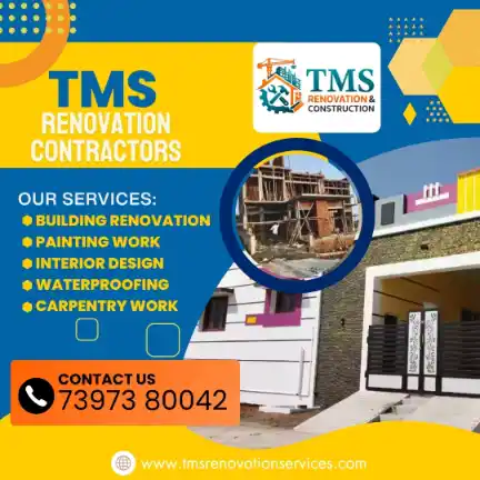 Best Renovation Contractors in Fort St George, Chennai – TMS Construction & Renovation Services