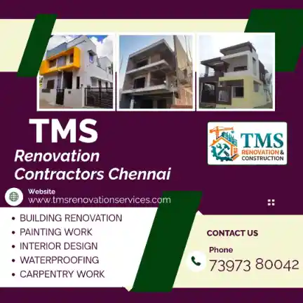 Best Renovation Contractors in Gajalakshmi Nagar Chrompet, Chennai – TMS Construction & Renovation Services