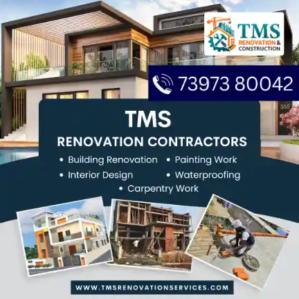 Best Renovation Contractors in Gandhi Nagar, Chennai – TMS Construction & Renovation Services