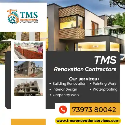 Best Renovation Contractors in Gandhi Road Tambaram, Chennai – TMS Construction & Renovation Services