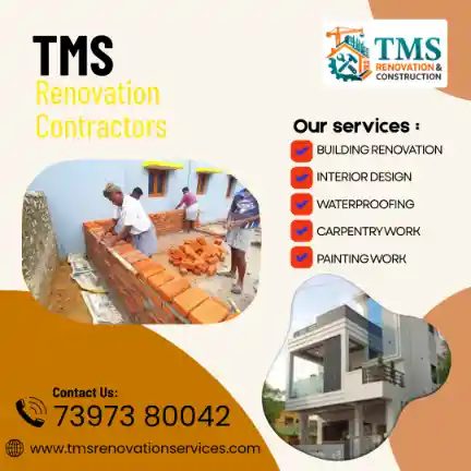 Best Renovation Contractors in Ganesh Nagar Porur, Chennai – TMS Construction & Renovation Services