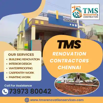 Best Renovation Contractors in General Post Office Parrys, Chennai – TMS Construction & Renovation Services