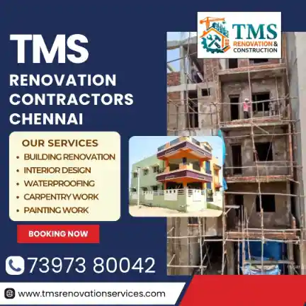 Best Renovation Contractors in General Post Office Parrys, Chennai – TMS Construction & Renovation Services