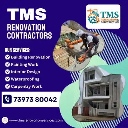 Best Renovation Contractors in Gowdiamutt Road Royapettah, Chennai – TMS Construction & Renovation Services