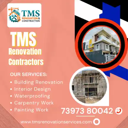 Best Renovation Contractors in Gowdiamutt Road Royapettah, Chennai – TMS Construction & Renovation Services