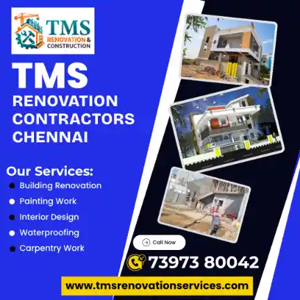 Best Renovation Contractors in Habibullah Road T Nagar, Chennai – TMS Construction & Renovation Services