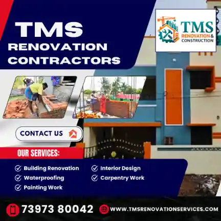 Best Renovation Contractors in Hasthinapuram, Chennai – TMS Construction & Renovation Services