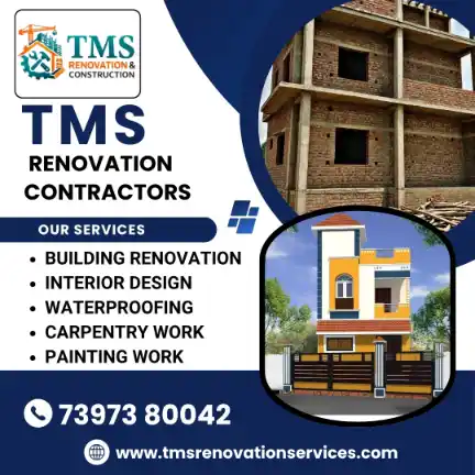Best Renovation Contractors in Indira Nagar, Chennai – TMS Construction & Renovation Services
