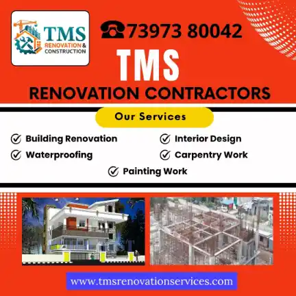 Best Renovation Contractors in Indira Nagar, Chennai – TMS Construction & Renovation Services