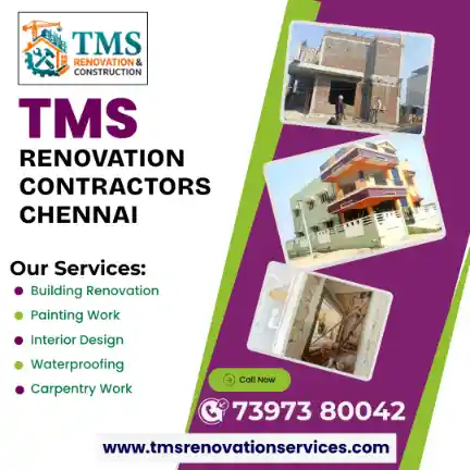 Best Renovation Contractors in Indira Nagar Selaiyur, Chennai – TMS Construction & Renovation Services