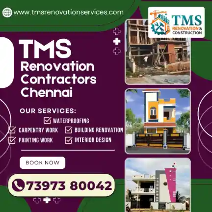 Best Renovation Contractors in Indira Nagar Selaiyur, Chennai – TMS Construction & Renovation Services