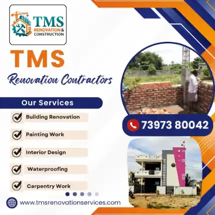 Best Renovation Contractors in Jafferkhanpet, Chennai – TMS Construction & Renovation Services