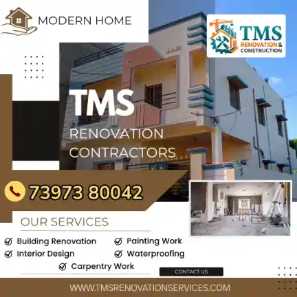 Best Renovation Contractors in Jamalia, Chennai – TMS Construction & Renovation Services