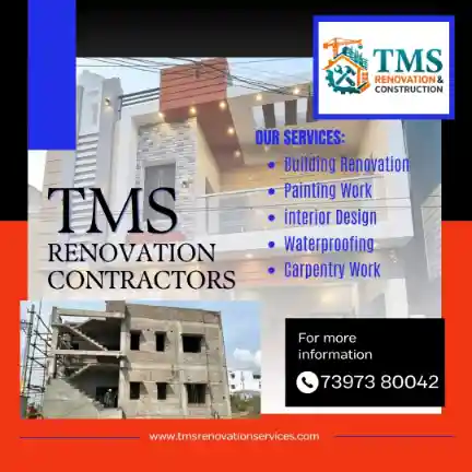 Best Renovation Contractors in Jeevarathnam Nagar Adyar, Chennai – TMS Construction & Renovation Services