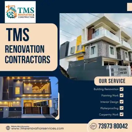 Best Renovation Contractors in Jeevarathnam Nagar Adyar, Chennai – TMS Construction & Renovation Services