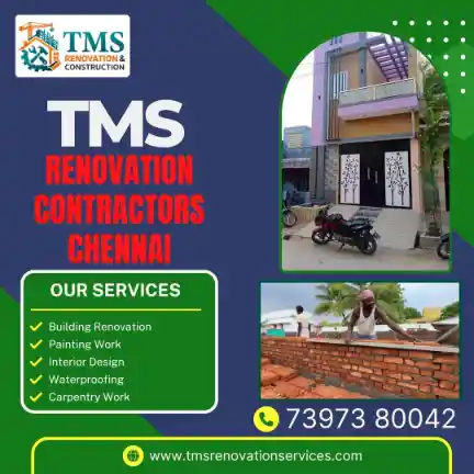 Best Renovation Contractors in Kalaimagal Nagar Kolathur, Chennai – TMS Construction & Renovation Services