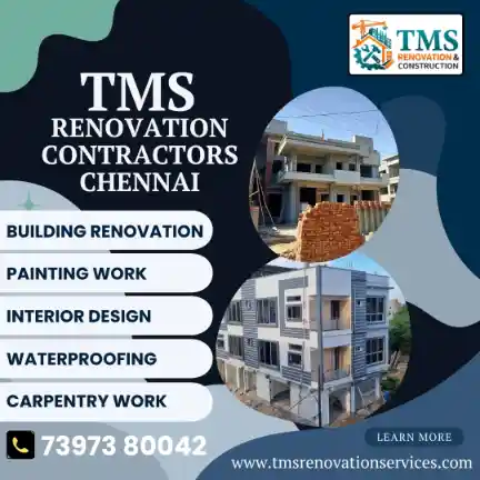 Best Renovation Contractors in Kalaimagal Nagar Kolathur, Chennai – TMS Construction & Renovation Services