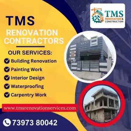 Best Renovation Contractors in Kalmandapam Royapuram, Chennai – TMS Construction & Renovation Services