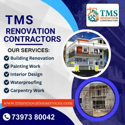 Best Renovation Contractors in Kalmandapam Royapuram, Chennai – TMS Construction & Renovation Services