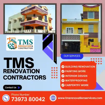 Best Renovation Contractors in Kamarajapuram, Chennai – TMS Construction & Renovation Services