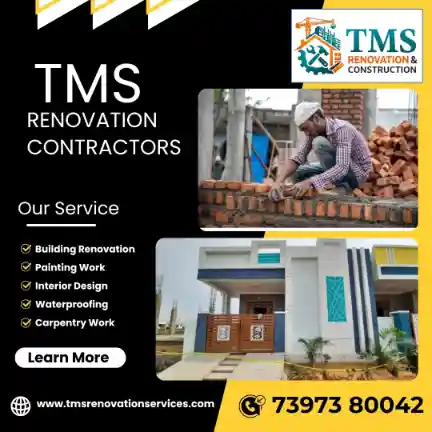 Best Renovation Contractors in Karpaga Vinayaka Nagar, Chennai – TMS Construction & Renovation Services