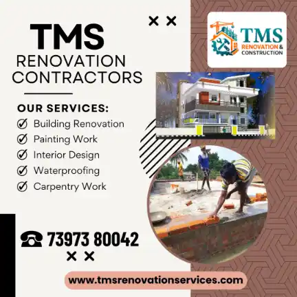 Best Renovation Contractors in Karunanidhi Nagar Tirumullaivayal, Chennai – TMS Construction & Renovation Services